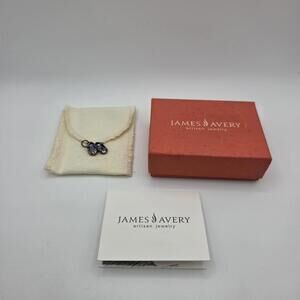 James Avery Lil' Girl Baby Shoes Sterling Silver Charm (DG7180421) With Box